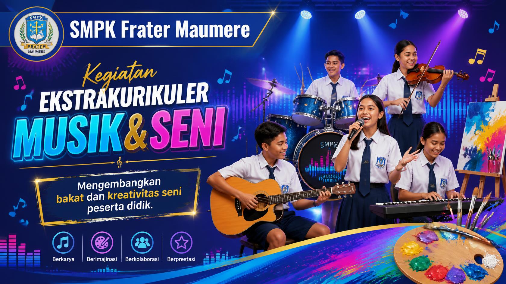 Kegiatan Ekstrakurikuler Musik & Seni